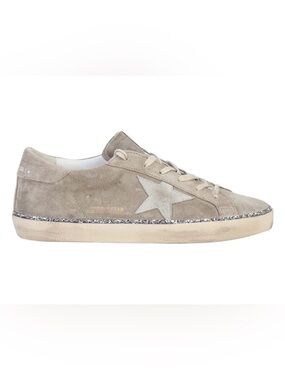 Golden Goose Superstar Classic with Glitter around Heel - Size 39